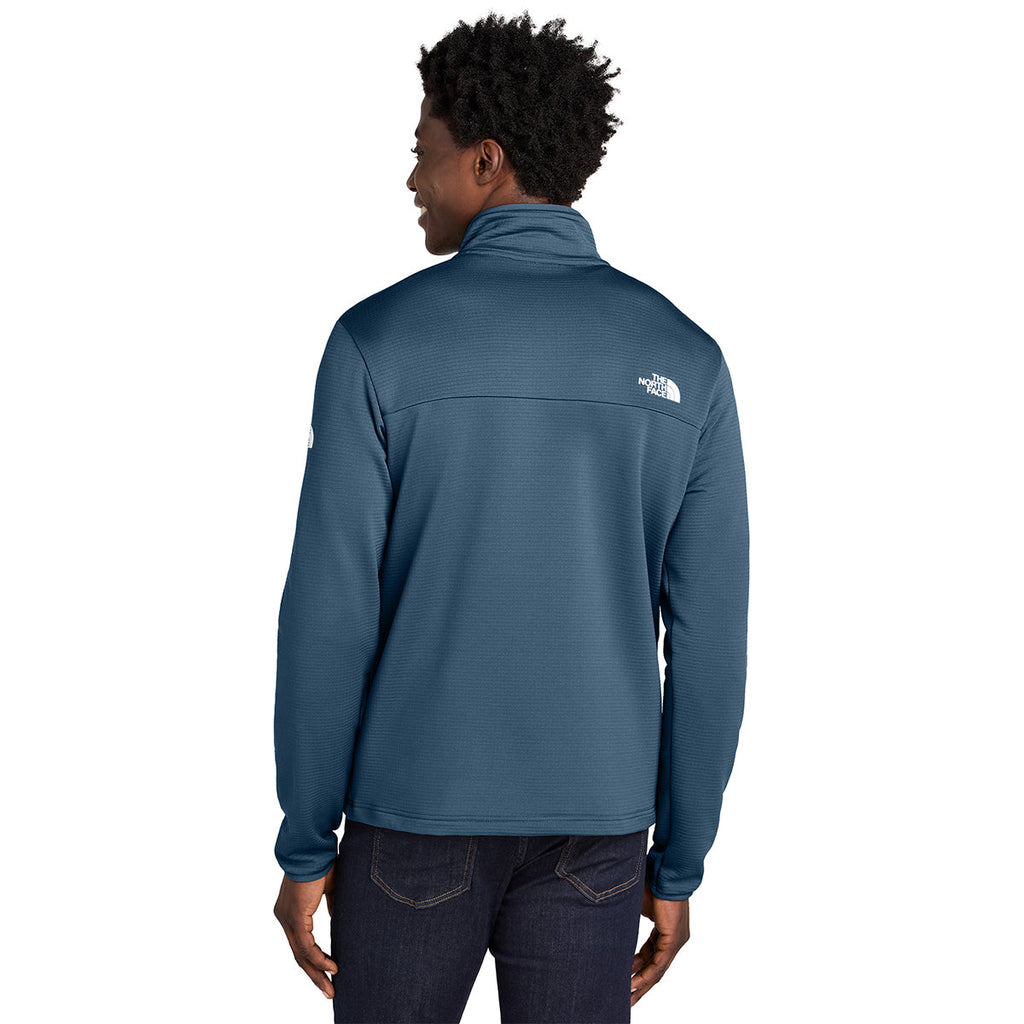 The North Face Men's Shady Blue Aim 1/4-Zip Fleece