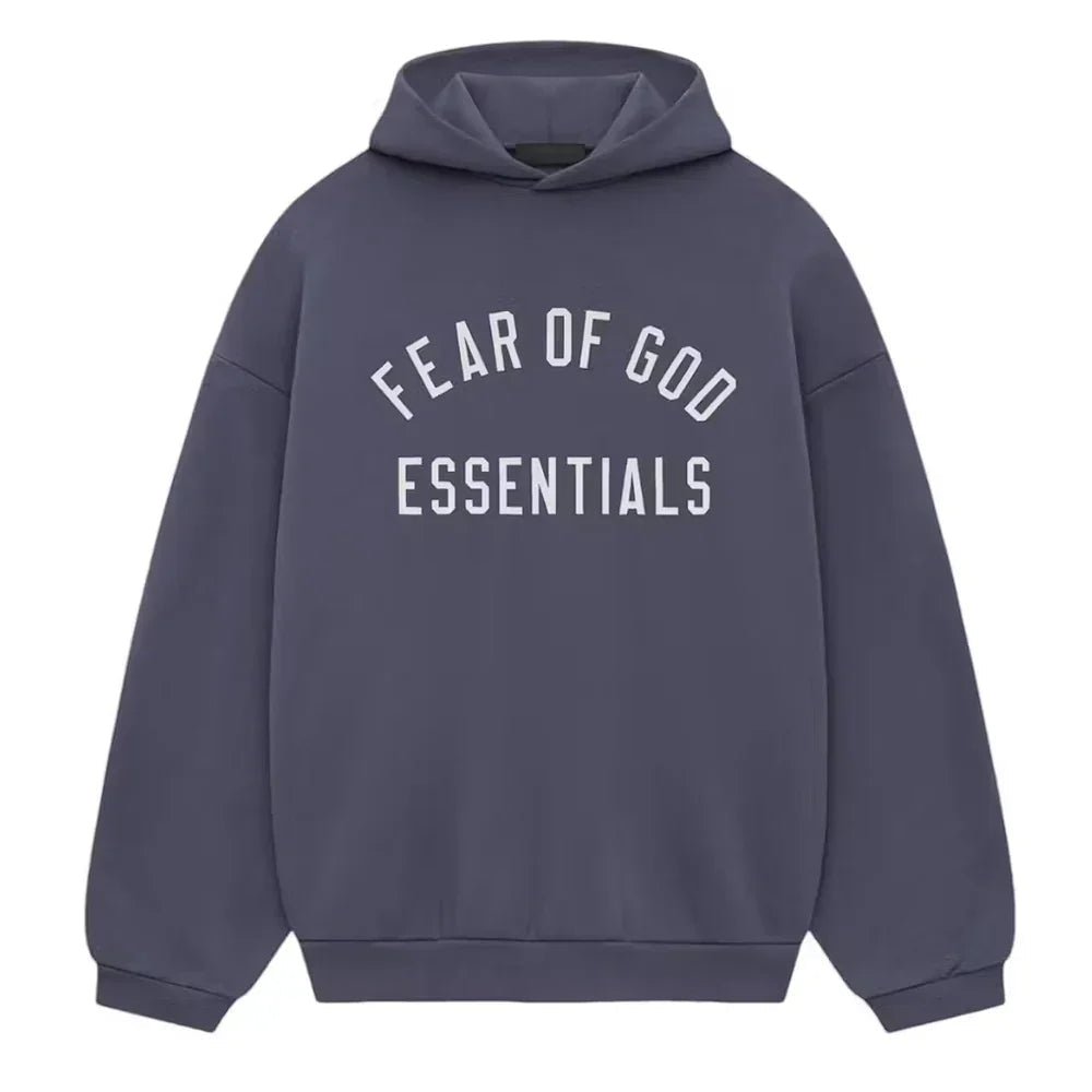 Fear of God Essentials Fleece Hoodie Marine