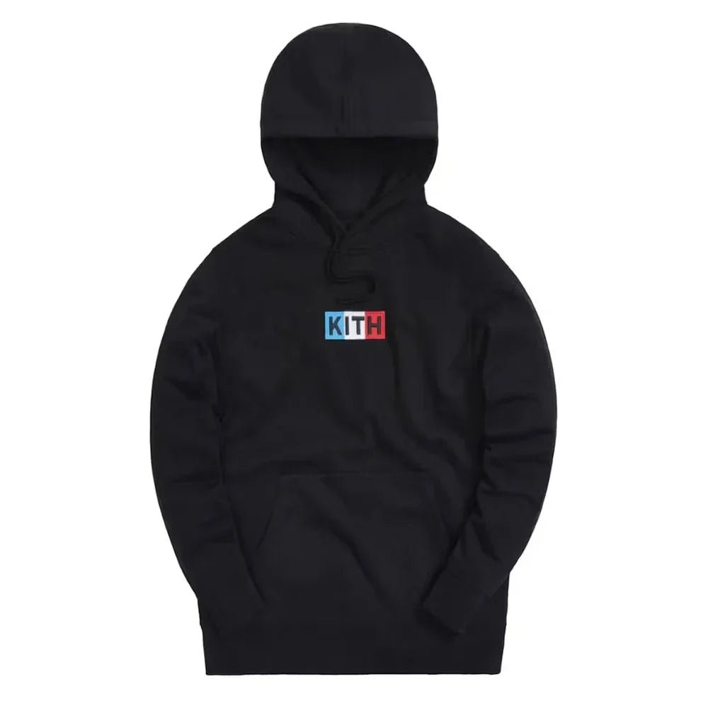 Kith Paris Classic Logo Hoodie Black