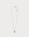 LOEWE Custard Apple Pendant eNcklace in Sterling Silver and Enamel(Gold)