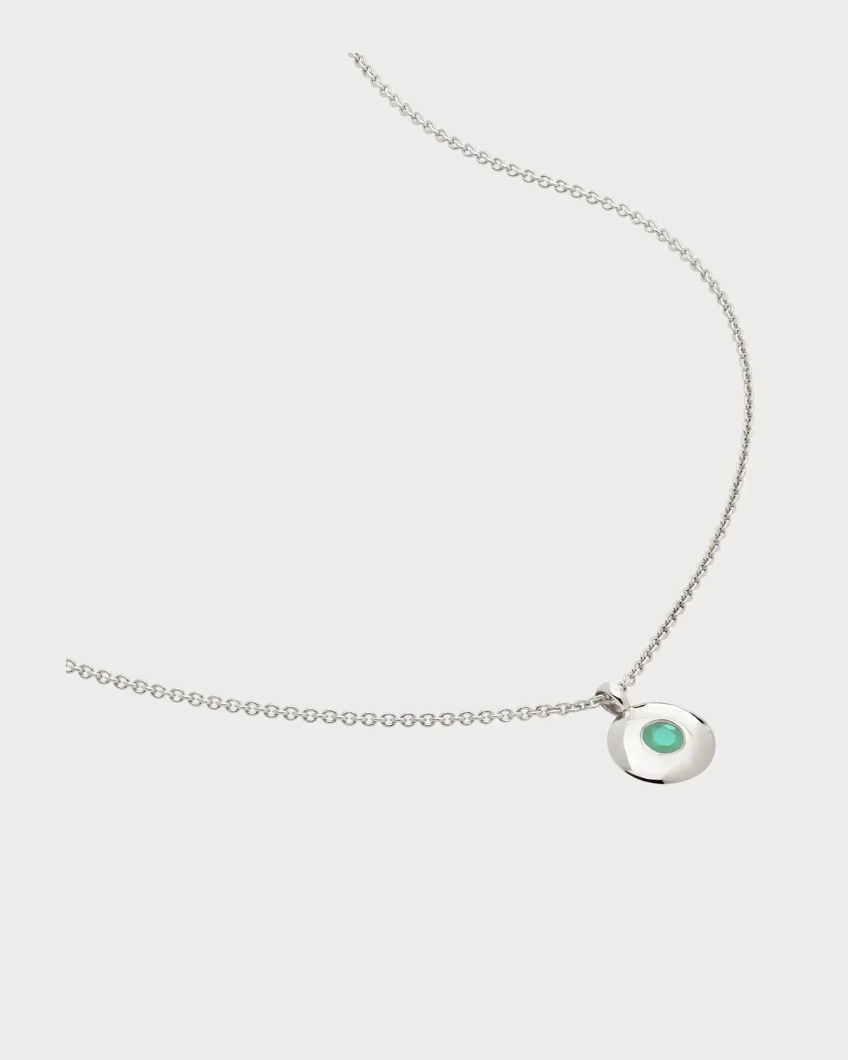MONICA VINADER May Birthstone Sterling-Silver Necklace(Silver)