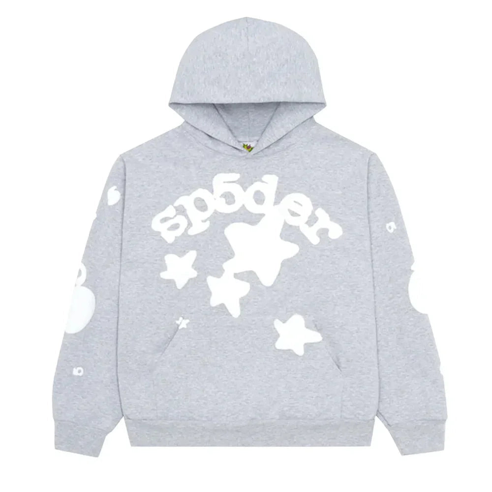 Sp5der Beluga Hoodie Grey